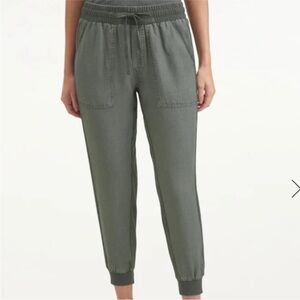Splendid Linen Blend Jogger Pants